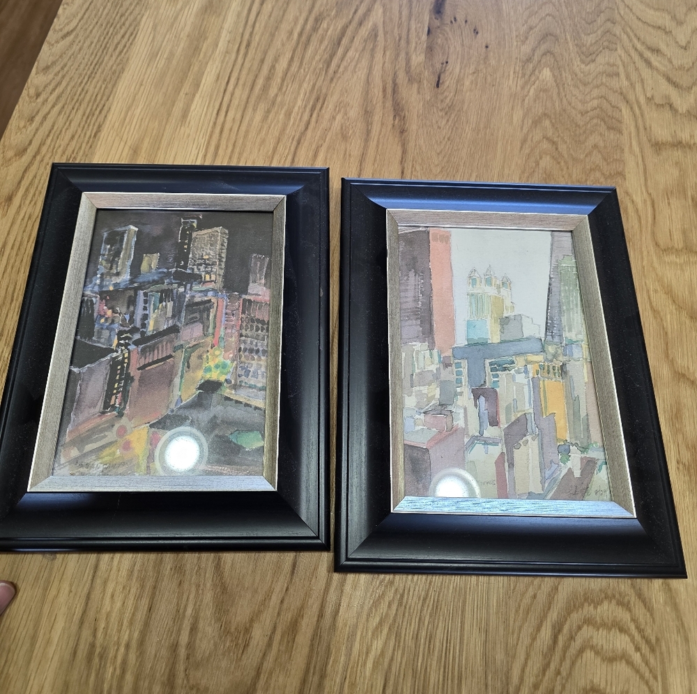 Water Color City Scapes